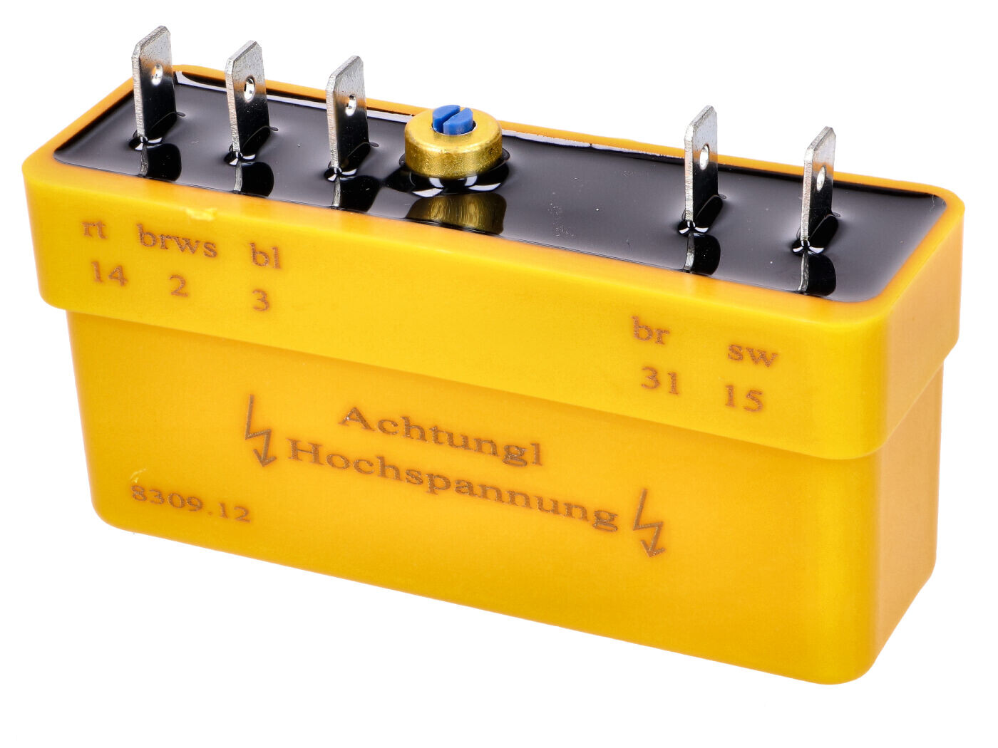 Diverse / Import Řídicí jednotka pro elektronické zapalování EMZA 8309.12, nastavitelná pro Simson S51, S70, S53, S83 Enduro