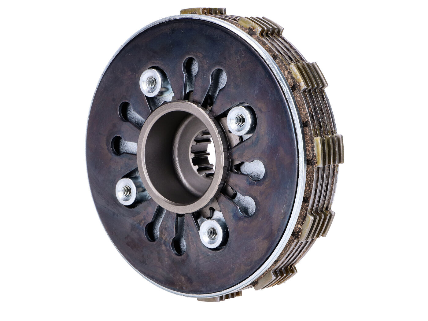 Diverse / Import Kompletní spojka, 5 lamel, ocelové provedení, pružina 1,6 mm pro Simson S51, S70, S53, S83 Enduro M500