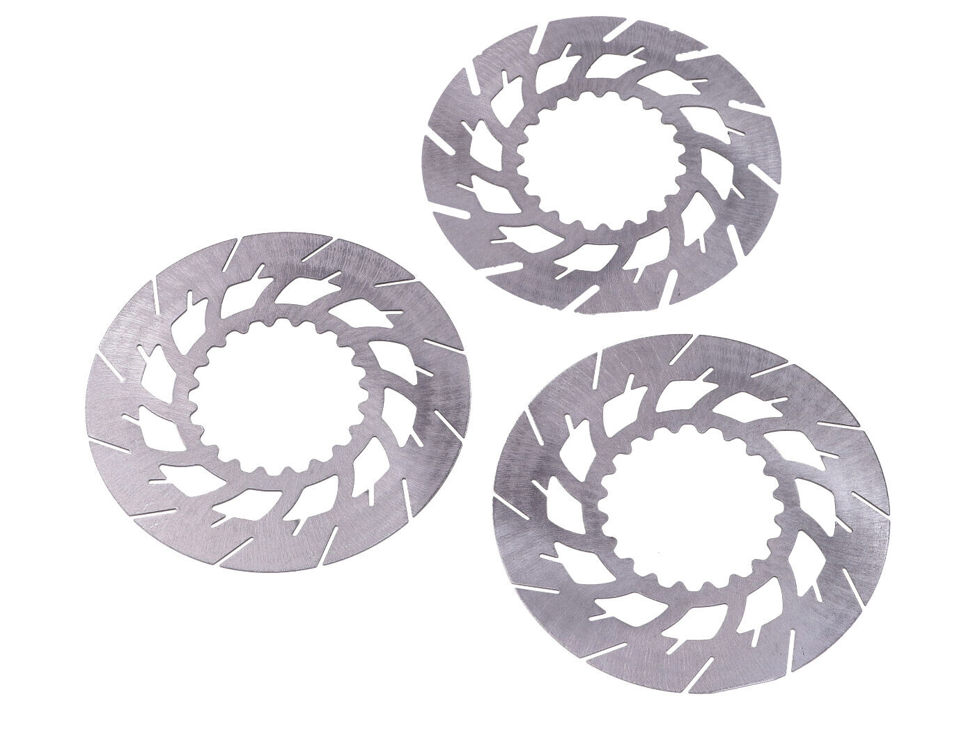 Diverse / Import Sada spojkových lamel, 3 kusy, kovové, 1,0 mm pro Simson S50, S51, S70, S53, S83 Enduro