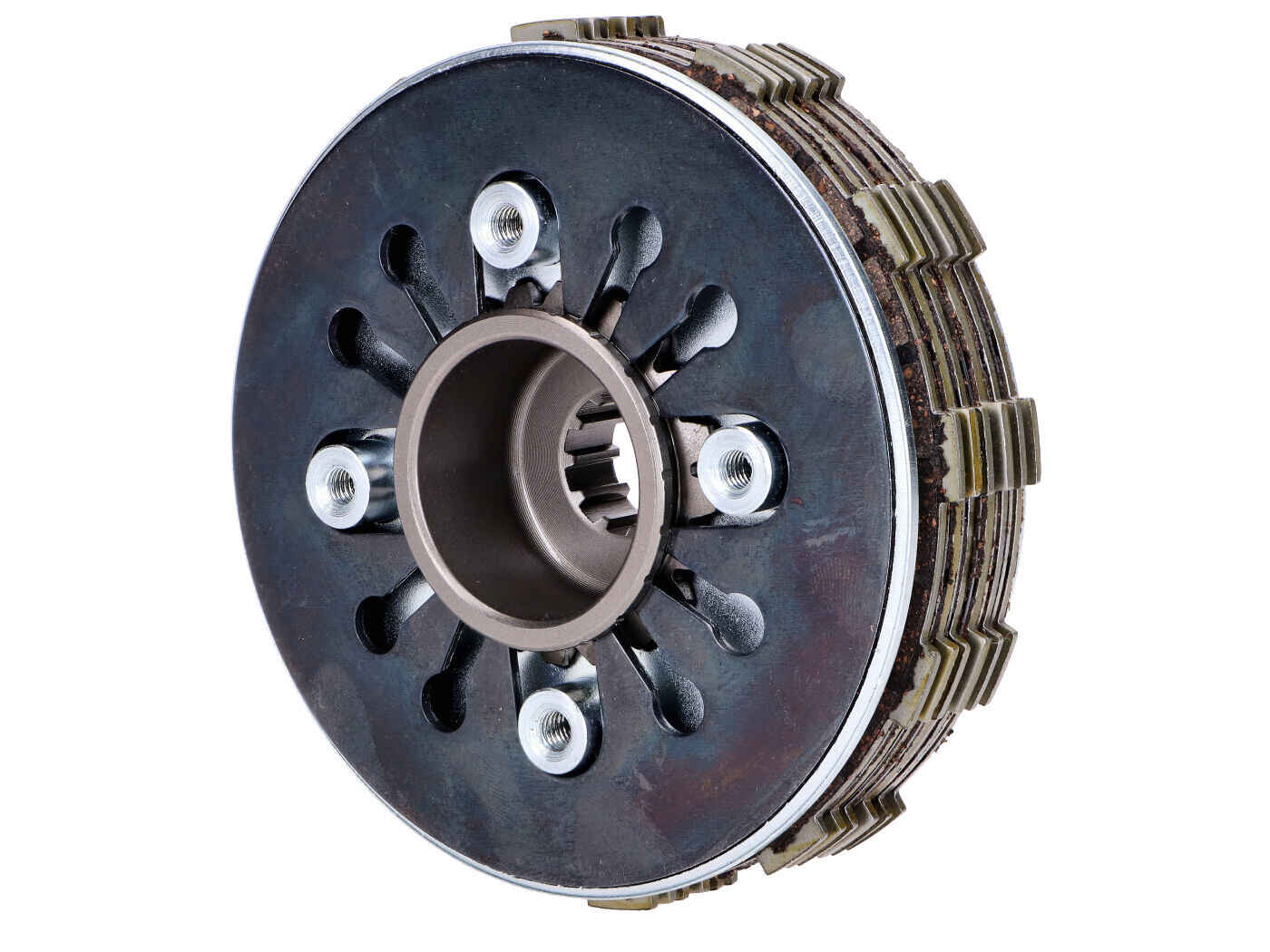 Diverse / Import Sada spojky kompletní, 6 lamel, ocelová verze, pružina 1,6 mm pro Simson S51, S70, S53, S83 Enduro M500