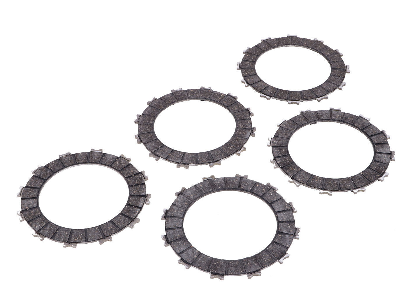 Diverse / Import Sada třecích lamel spojky, 5dílná EVO RACING pro Simson S50, S51, S70