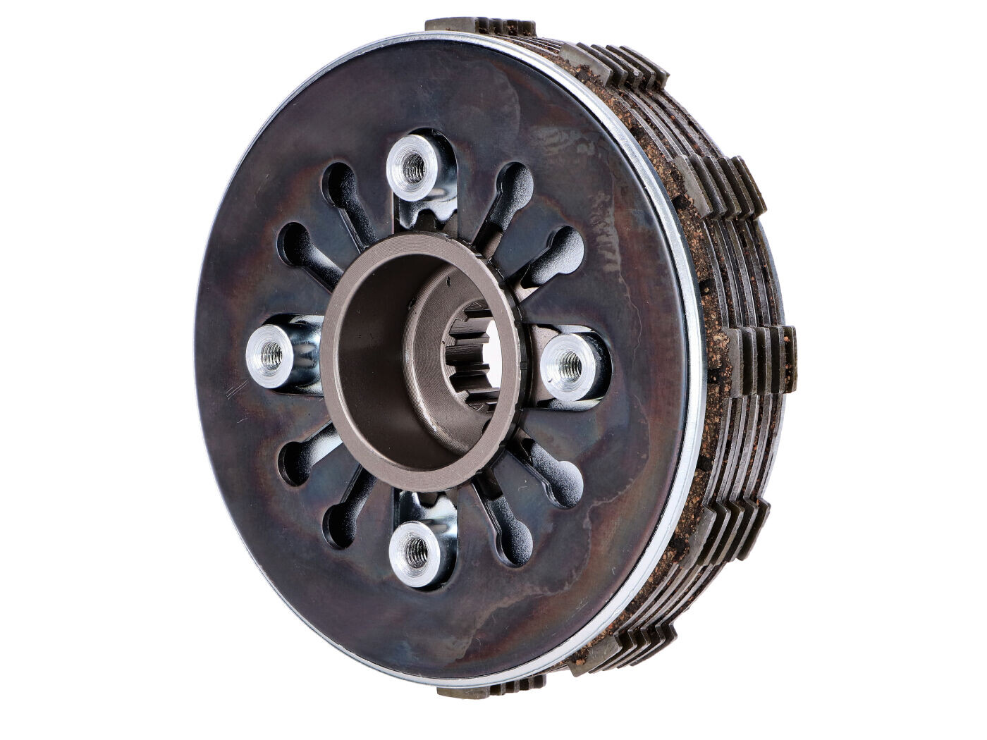 Diverse / Import Kompletní spojková sada 5 lamel 1,0 mm hliníkové provedení pro Simson S50, S51, S70, S53, S83 Enduro