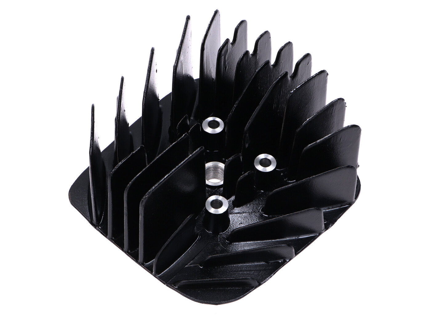 Diverse / Import Hlava válce černá, rozteč svorníků 43 mm / 45 mm, pro Yamaha DT 50 MX, RD Mokick