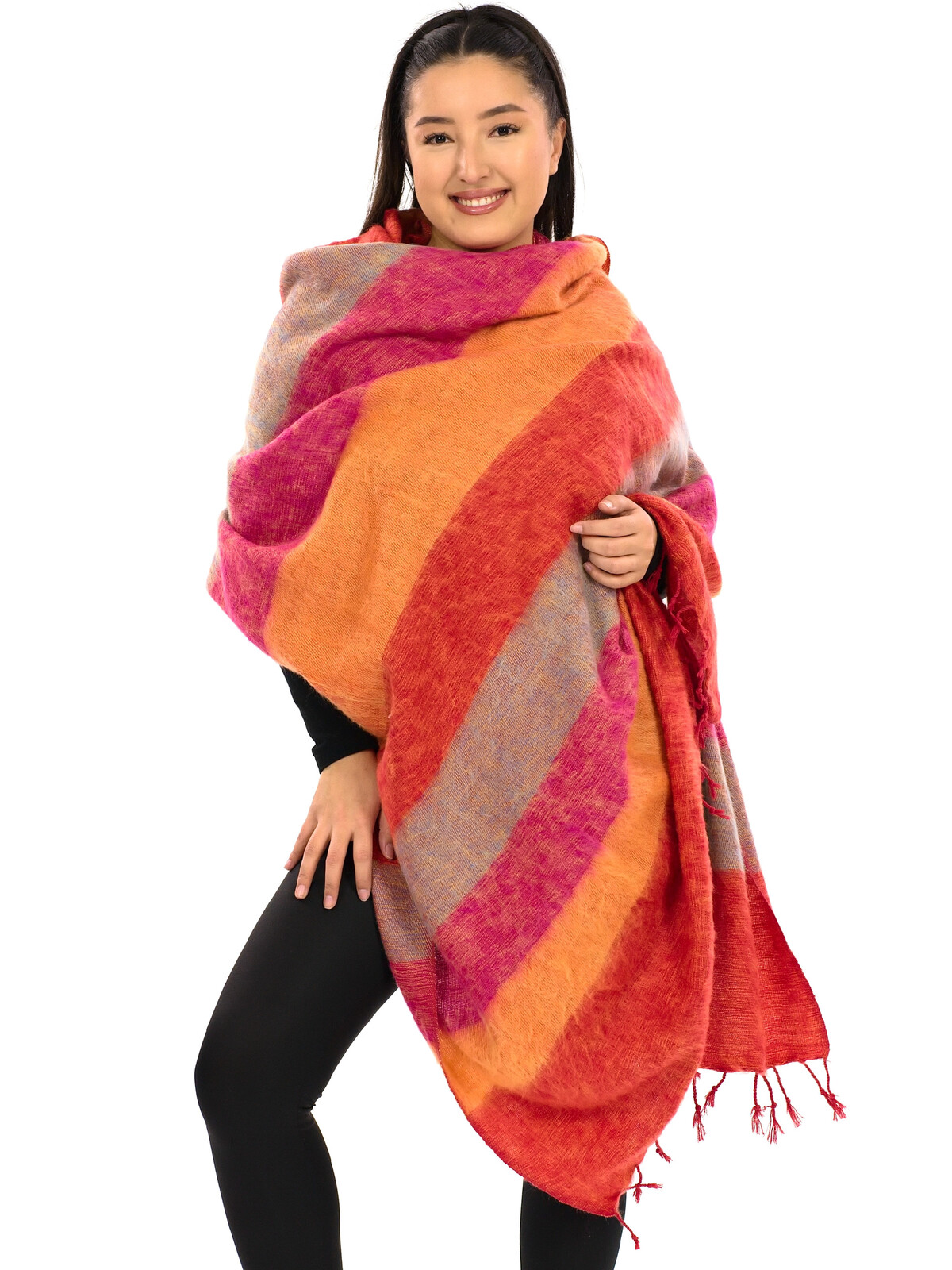 Himalife Deka/pléd Yak wool Nepal 109