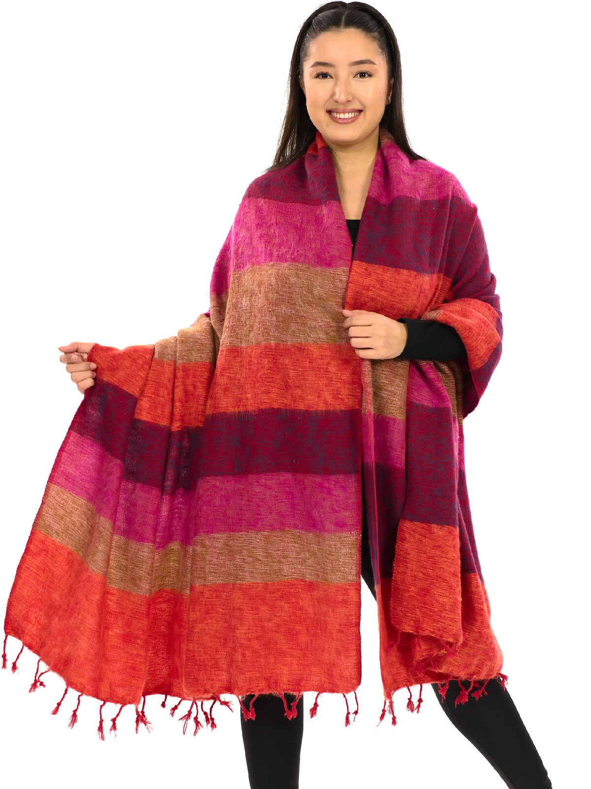 Himalife Deka/pléd Yak wool Nepal 111