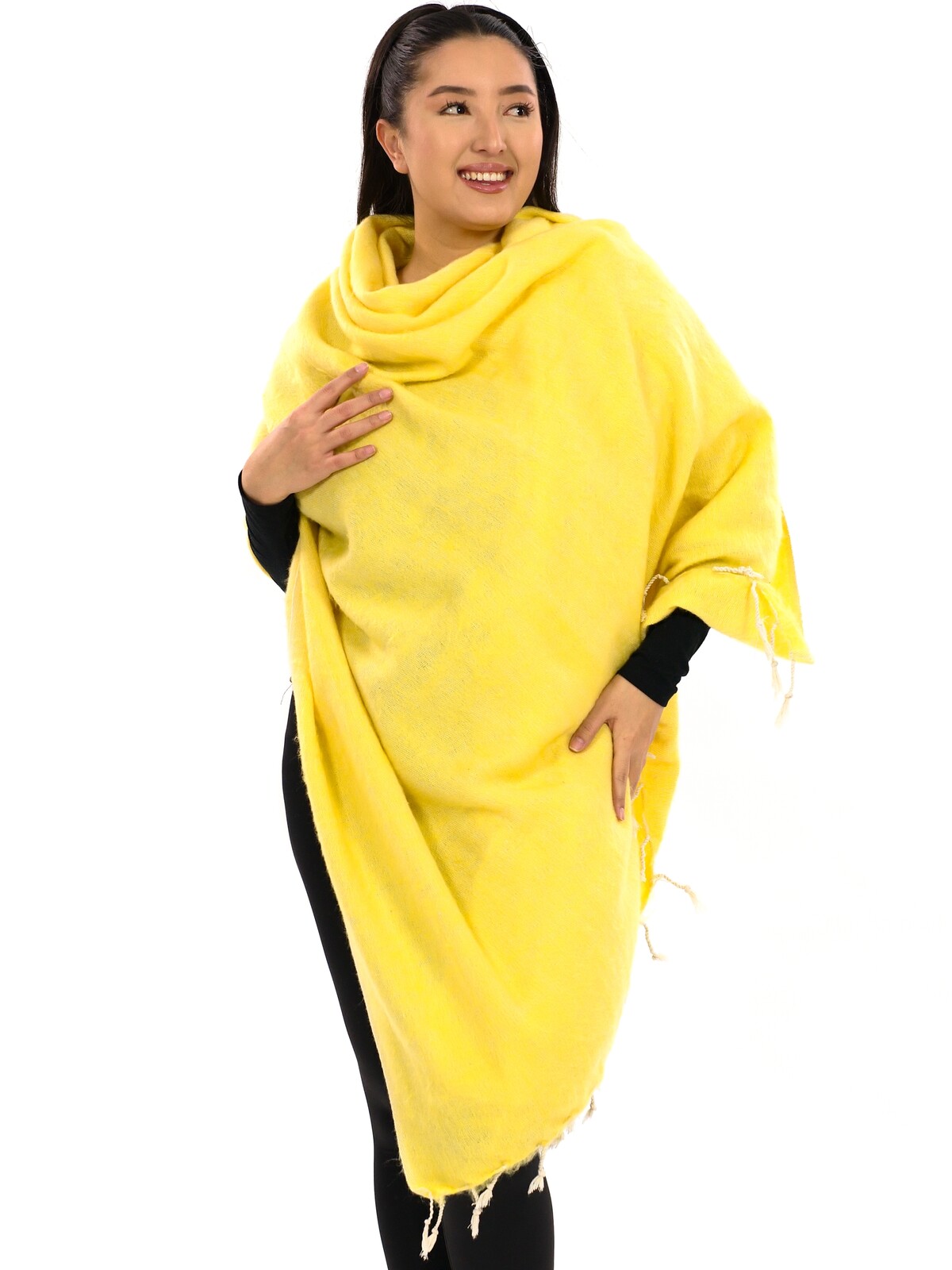 Himalife Deka/pléd Yak wool Nepal 113