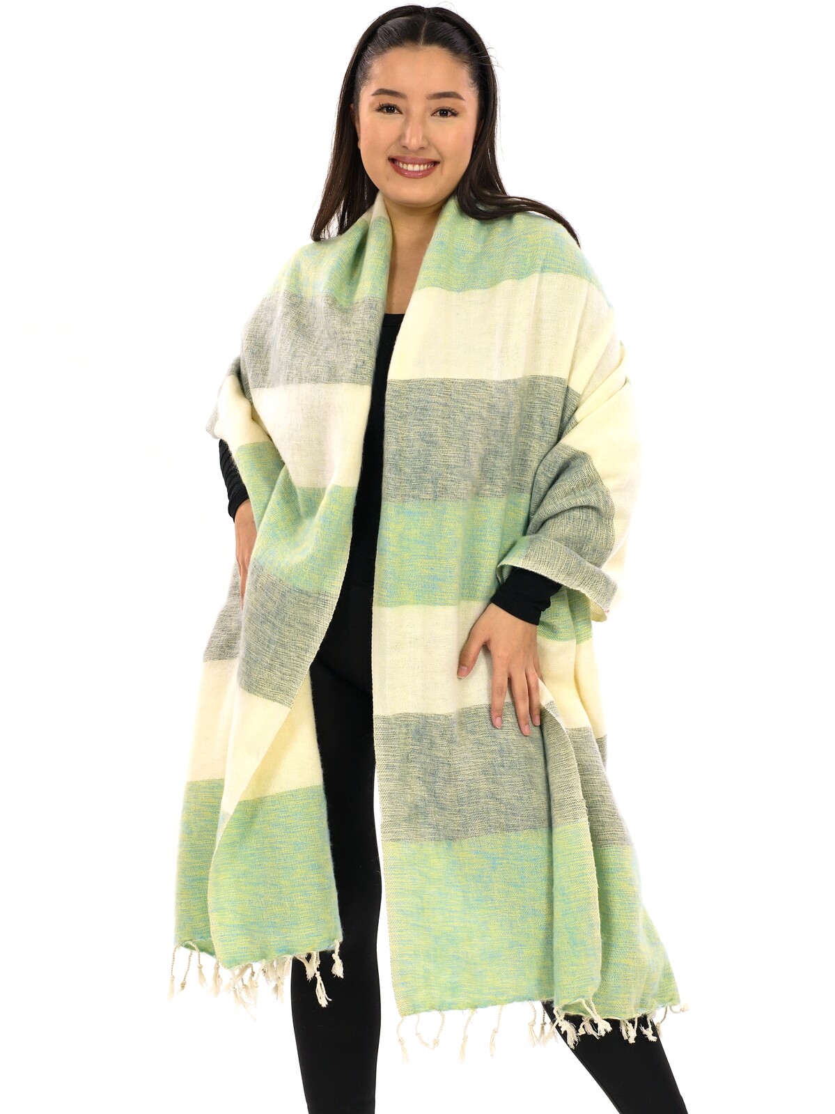 Himalife Deka/pléd Yak wool Nepal 116