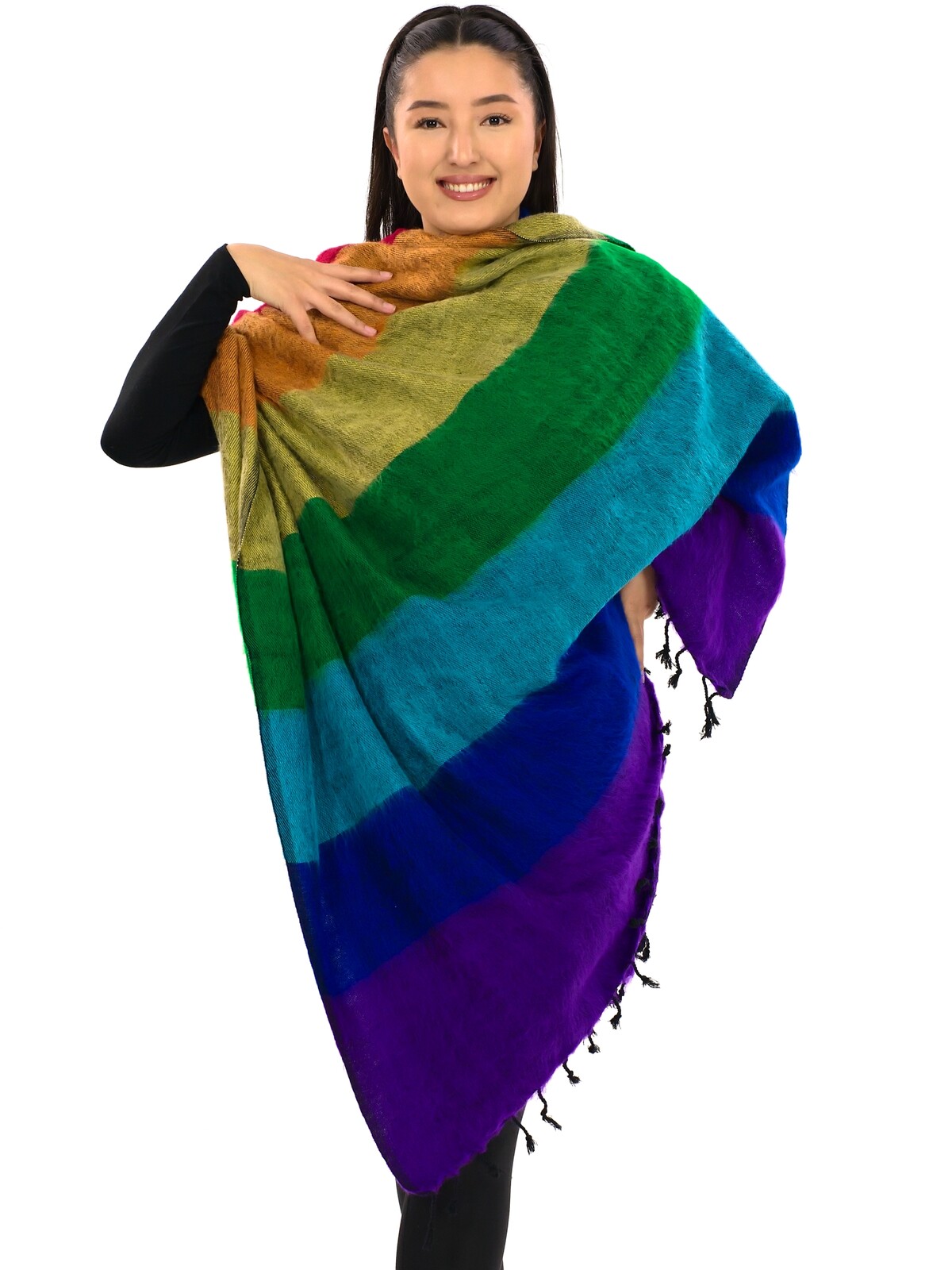 Himalife Deka/pléd Yak wool Nepal 120