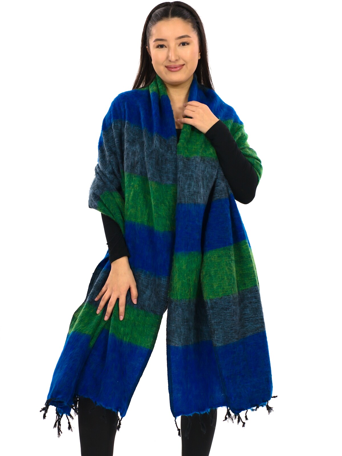 Himalife Deka/pléd Yak wool Nepal 121