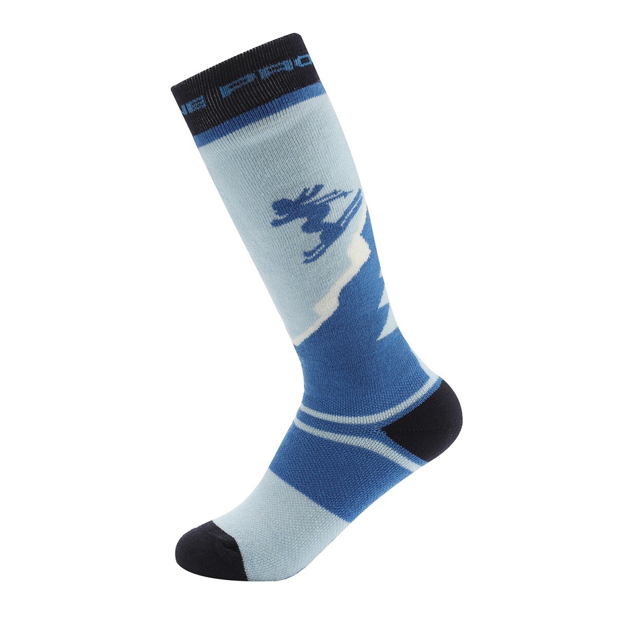 Dětské lyžařské podkolenky z merino wool alpine pro skyro modrá m