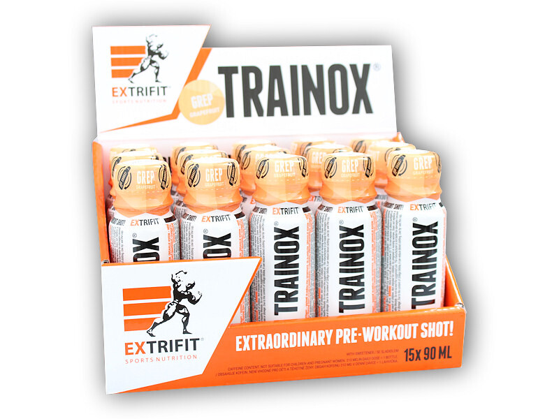 Extrifit Trainox Shot 15x90ml Varianta: černý rybíz