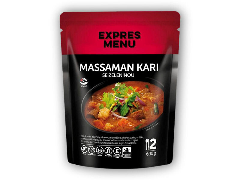 Expres Menu Massaman kari - Zeleninové thajské kari 600g