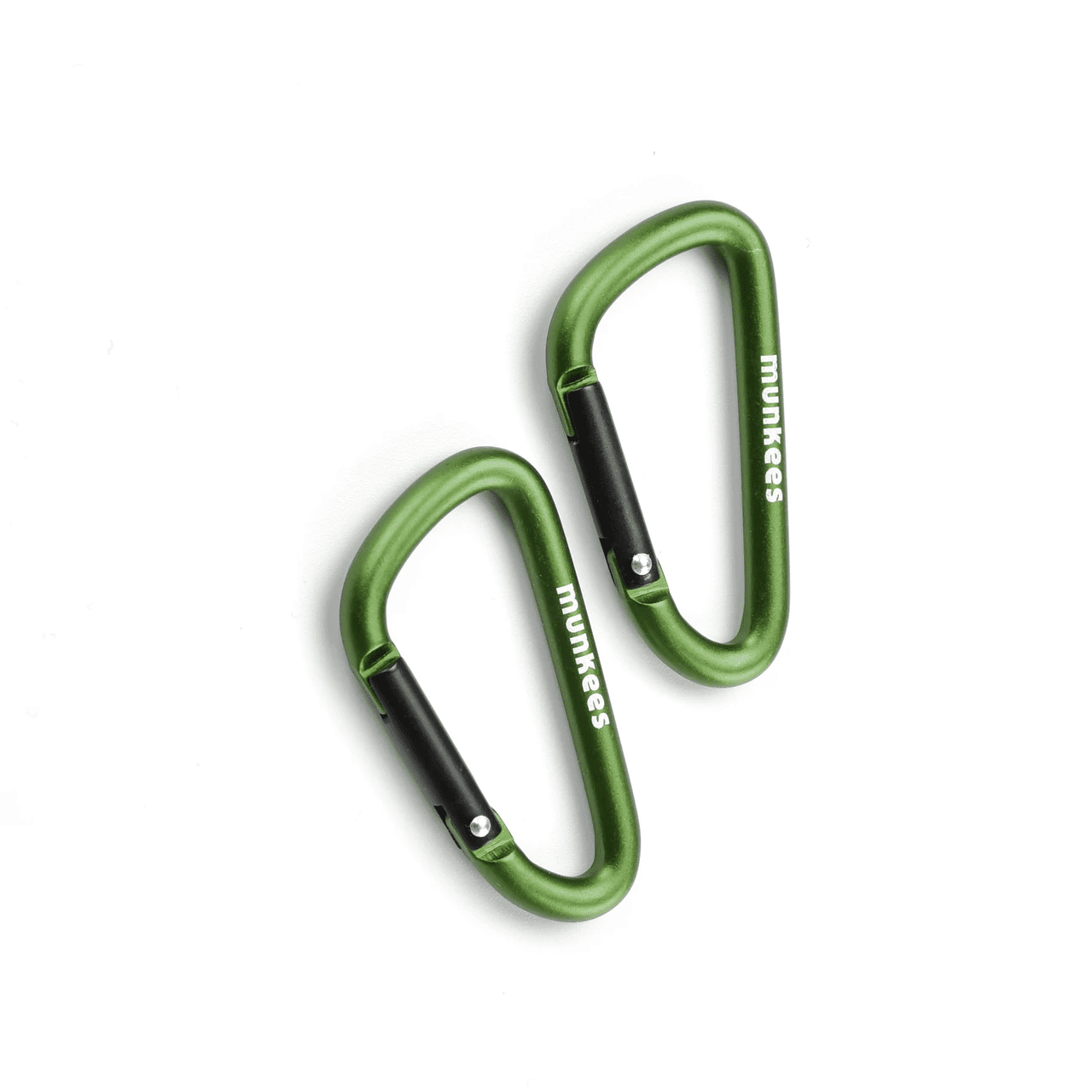 Munkees D-Shape Carabiner - Ø 5 x 50 mm (2pcs)