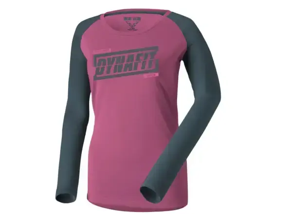 Dynafit 24/7 dámské triko dlouhý rukáv Magenta vel. 44/38/M