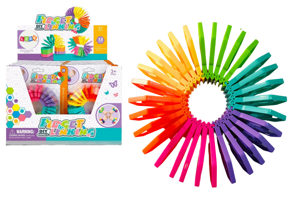 mamido Senzorická hračka Antistresový náramek Pružina