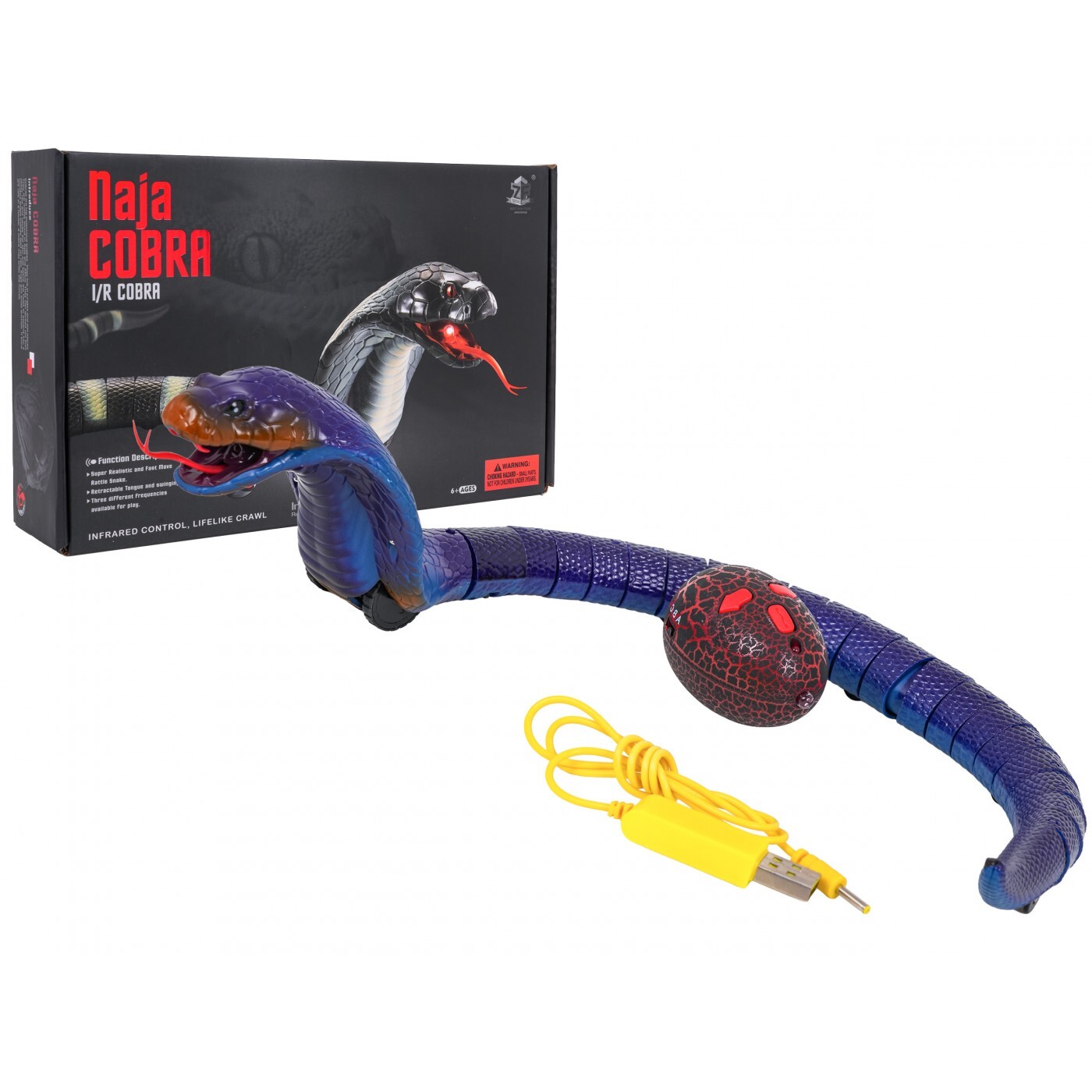 mamido Had Cobra na dálkové ovládání RC