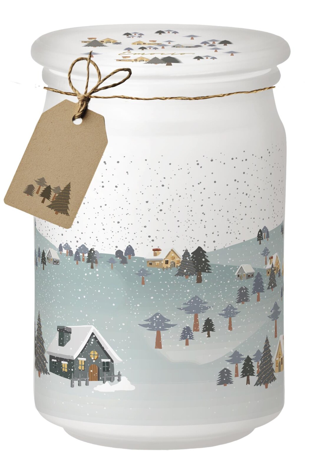 Svíčka se skleněným víčkem, Winter Wonderland