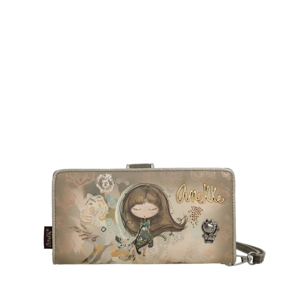 Anekke dámská stylová peněženka - béžová - One size