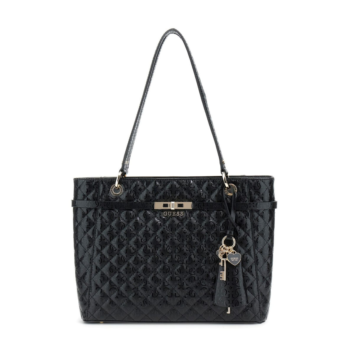 Guess dámská elegantní kabelka přes rameno - černá - One size