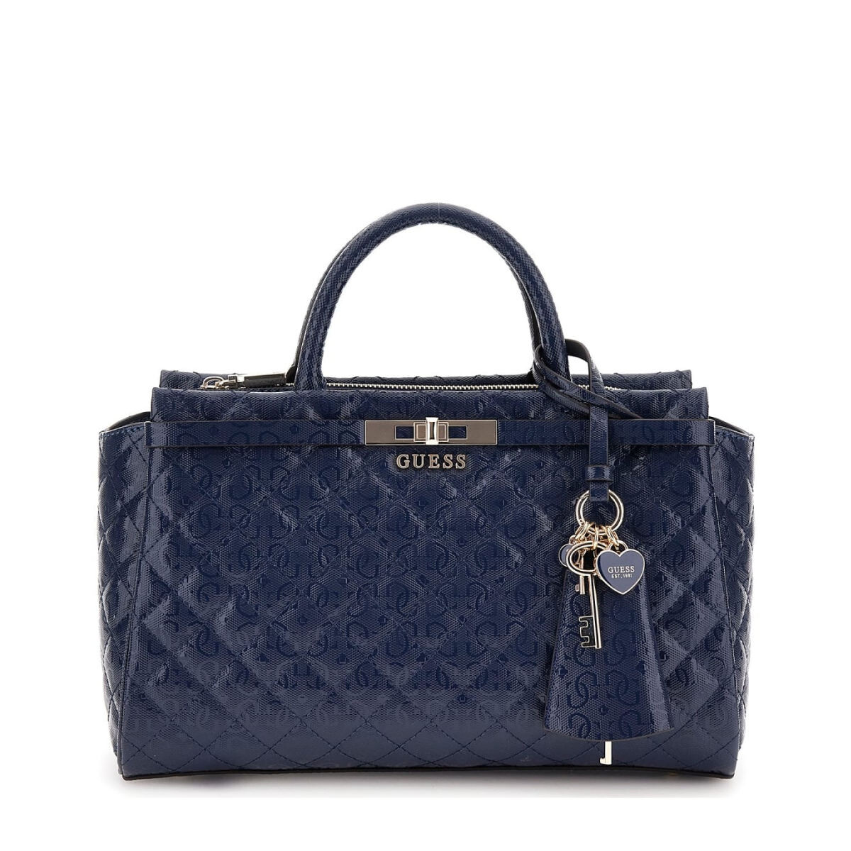 Guess dámská elegantní kabelka do ruky - tmavomodrá - One size