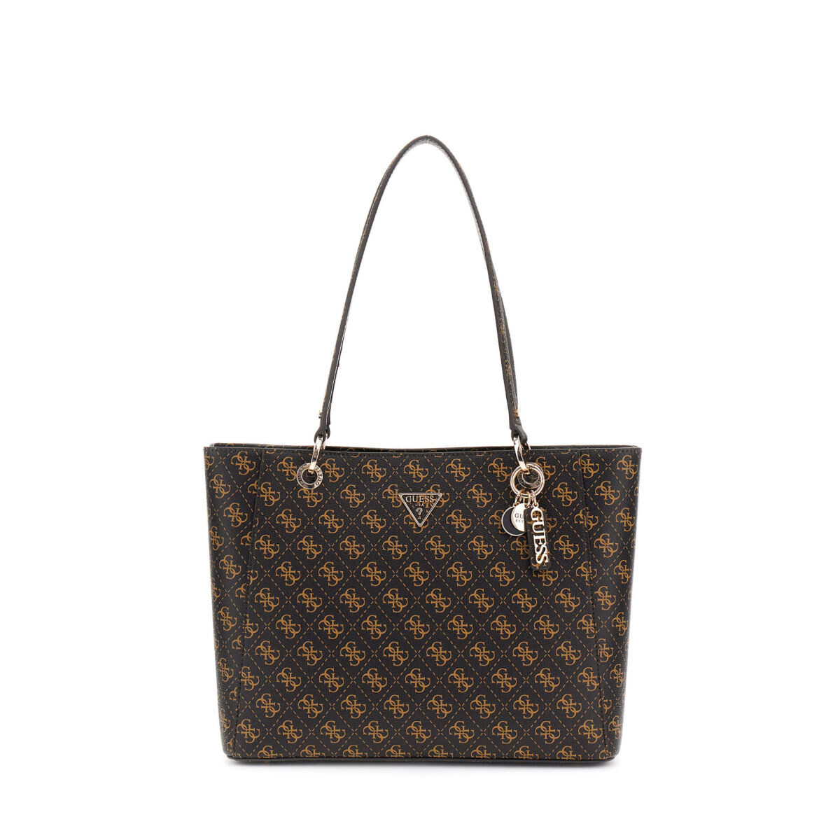 Guess dámská módní kabelka přes rameno - hnědá - One size