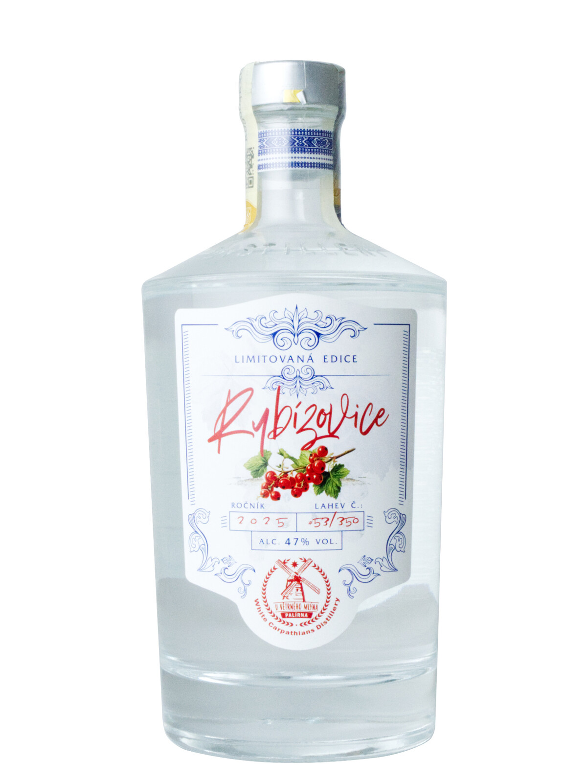 Palírna Kuželov (U větrného mlýna) Horňácká Rybízovice 47% 0,5l