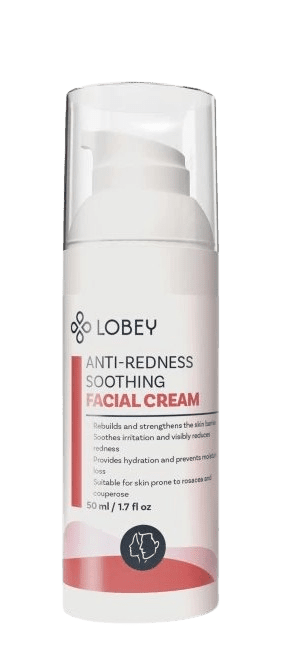 LOBEY Zklidňující krém na začervenání pleti 50 ml