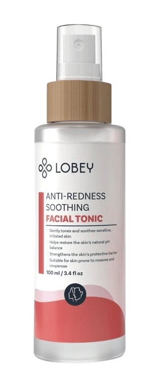 LOBEY Zklidňující pleťové tonikum na začervenání pleti 100 ml