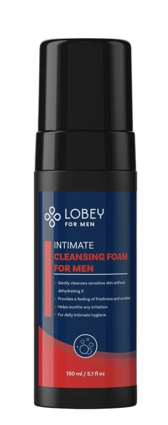 LOBEY Intimní pěna pro muže 150 ml