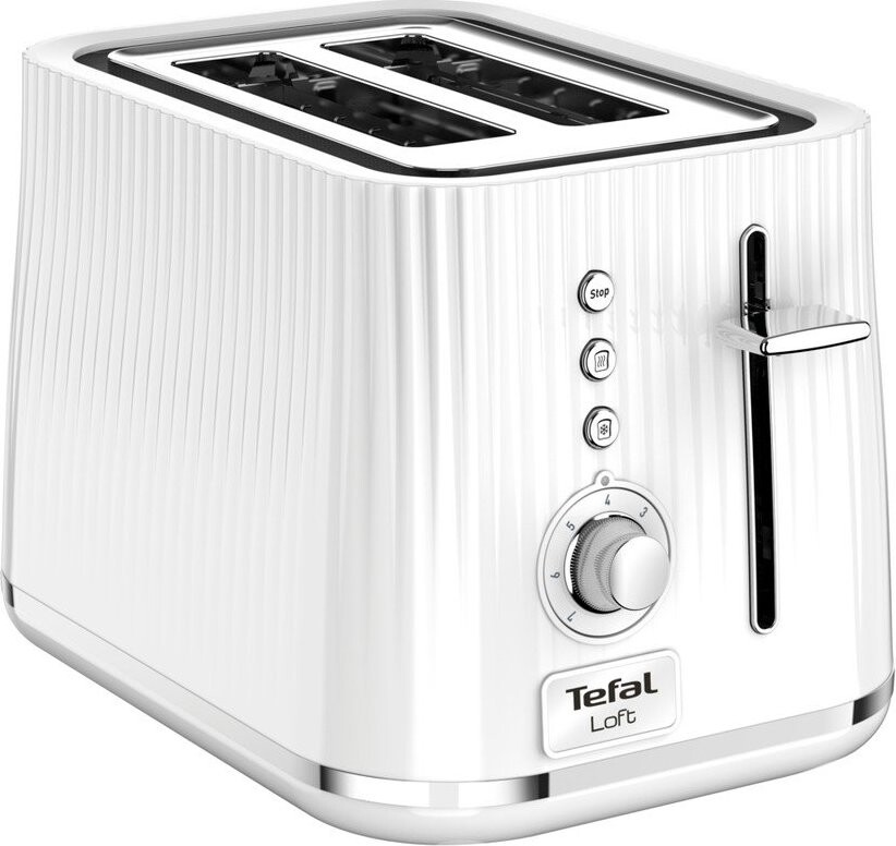 Bílý topinkovač Loft TT761138 – Tefal