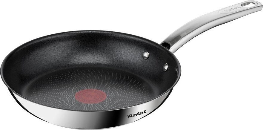 Nerezová pánev s nepřilnavým povrchem ø 24 cm Intuition B8170444 – Tefal