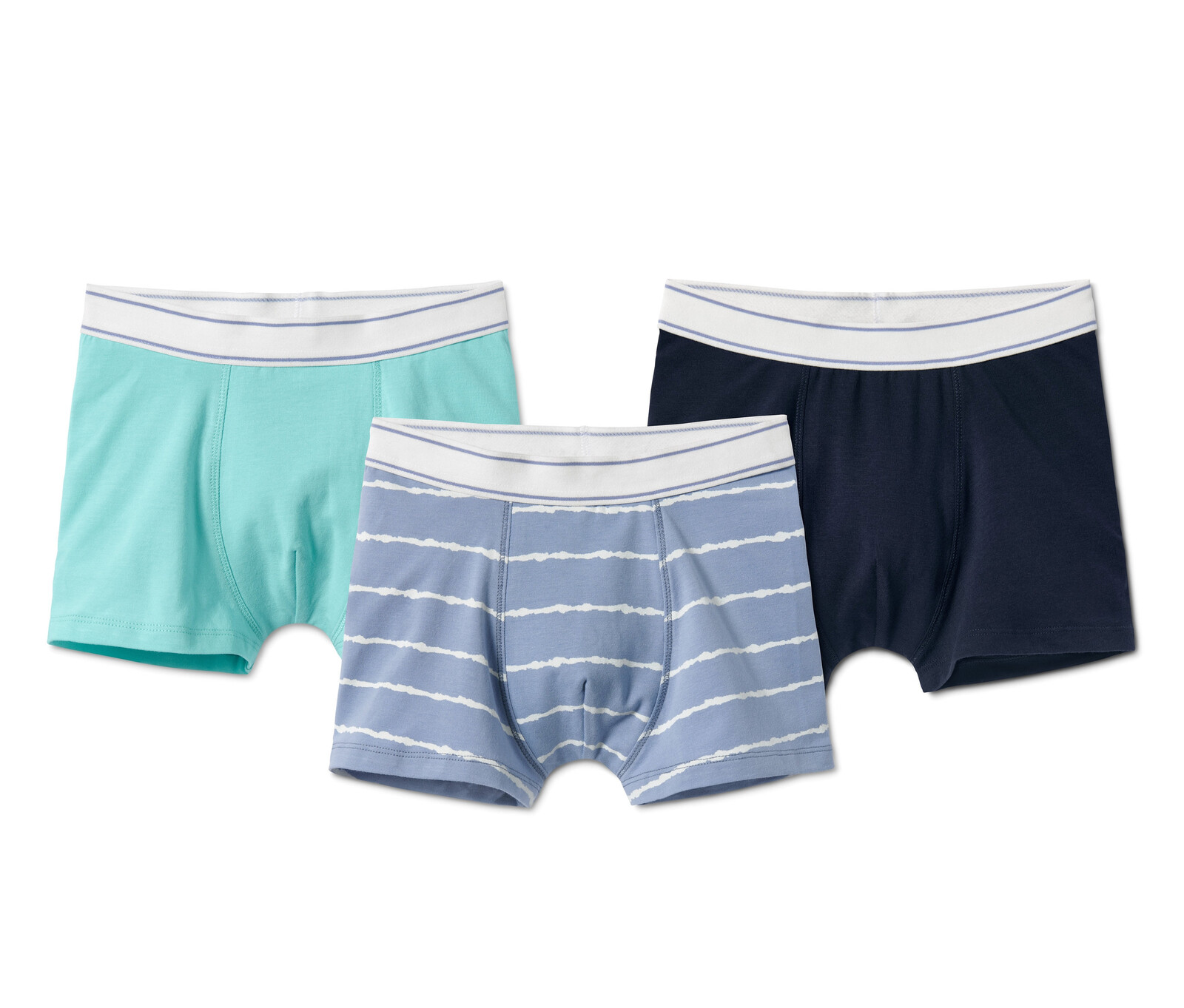 Tchibo - Chlapecké boxerky - pro kluky - vel. 134/140 - barva: modrá/s potiskem