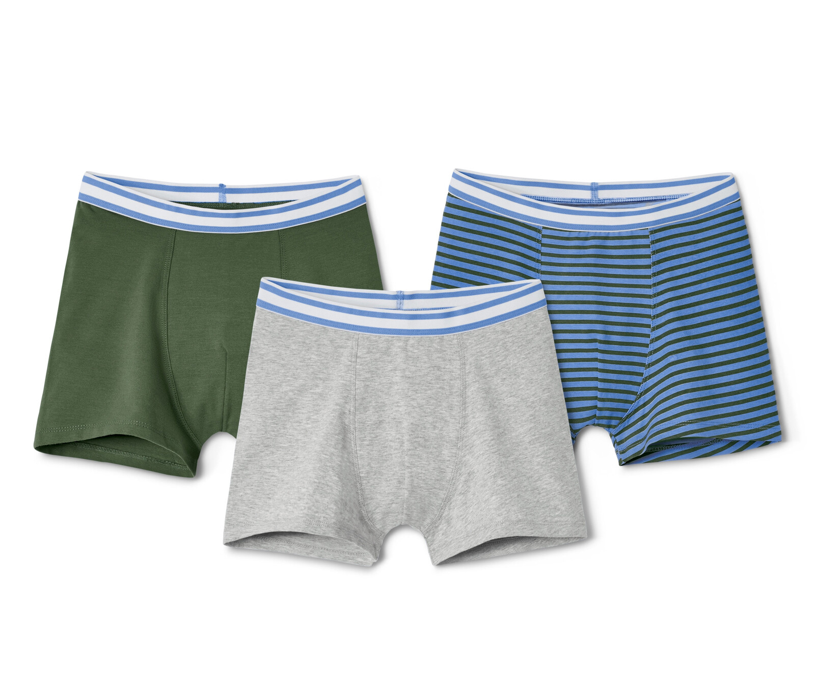 Tchibo - Chlapecké boxerky - pro kluky - vel. 158/164 - barva: zelená/s potiskem