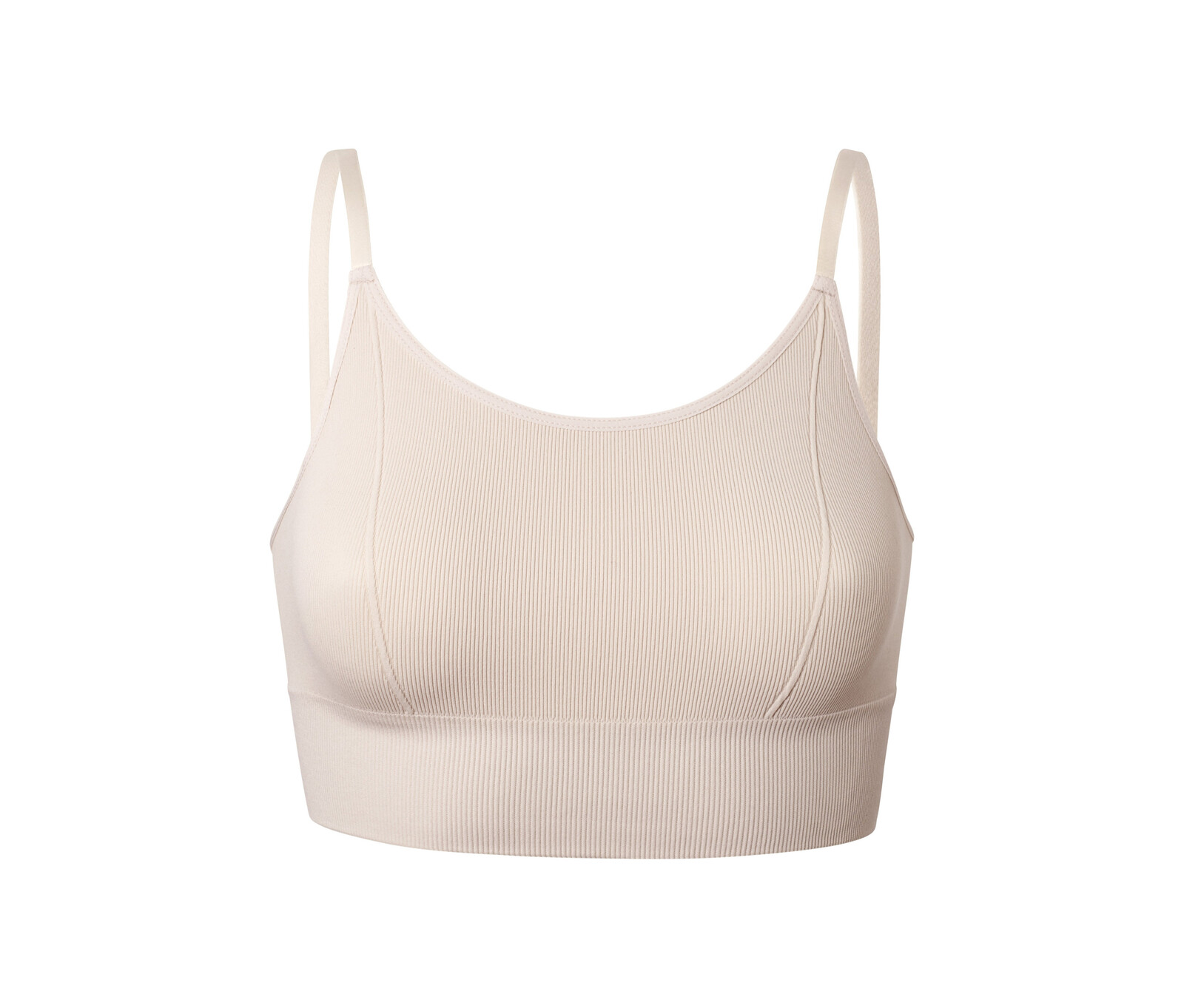 Tchibo - Bezešvá podprsenka Longline - pro ženy - vel. M 40/42 - barva: béžová