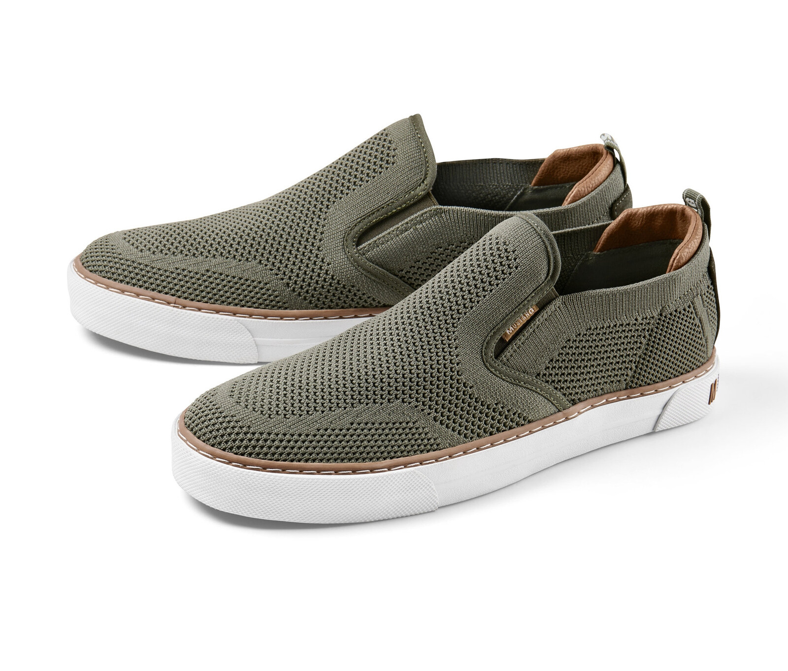 Tchibo - Boty »Mustang« - pro muže - vel. 41 - barva: zelená