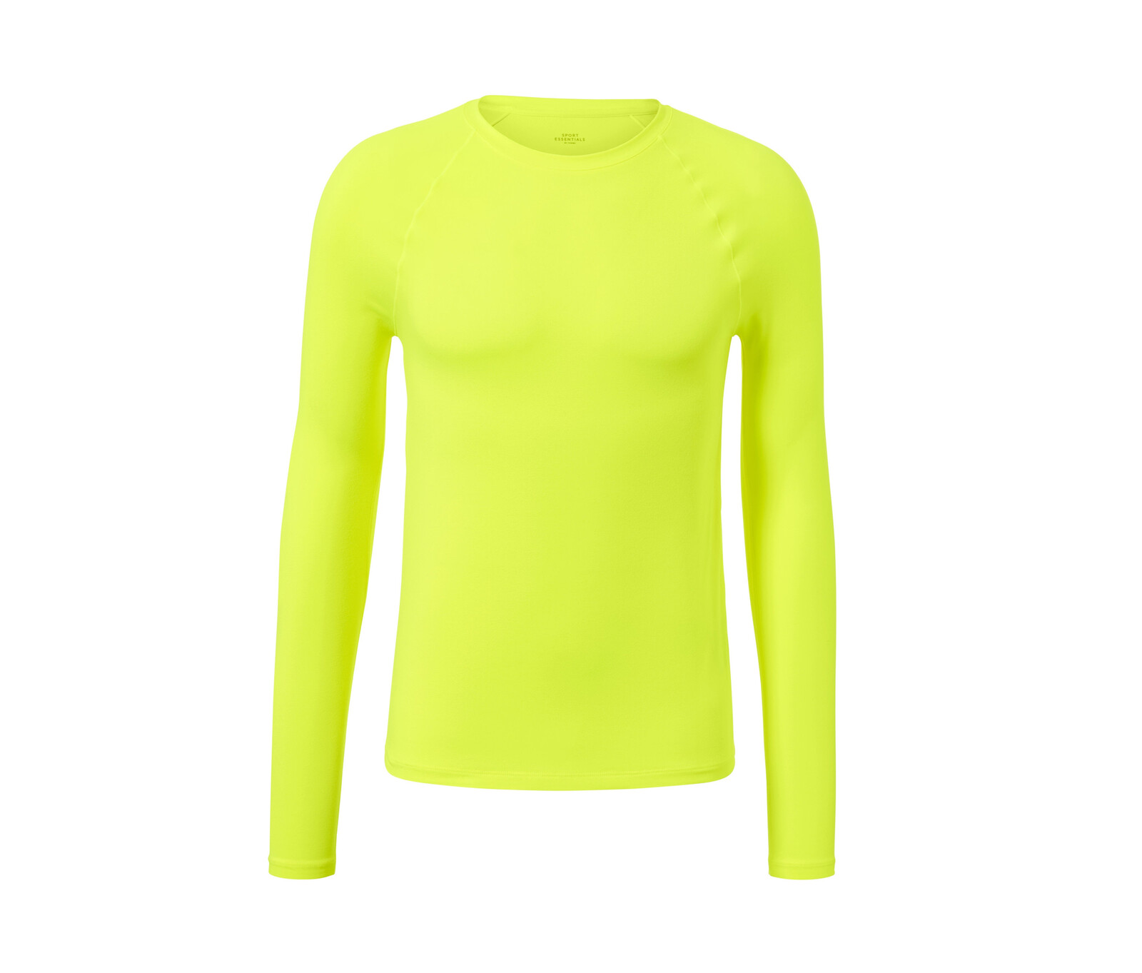 Tchibo - Funkční triko s dlouhým rukávem - pro muže - vel. L 52/54 - barva: žlutá