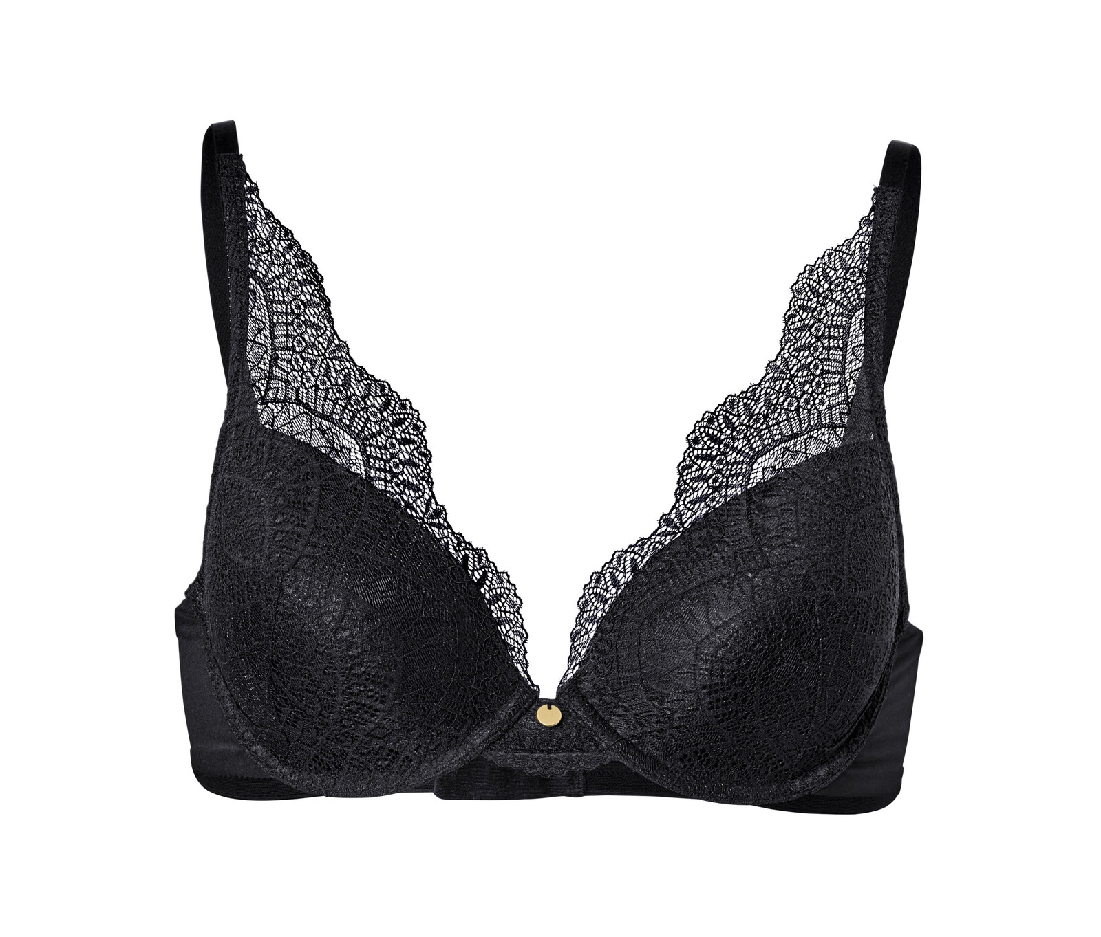 Tchibo - Podprsenka s vyztuženými košíčky - pro ženy - vel. 85B - barva: černá