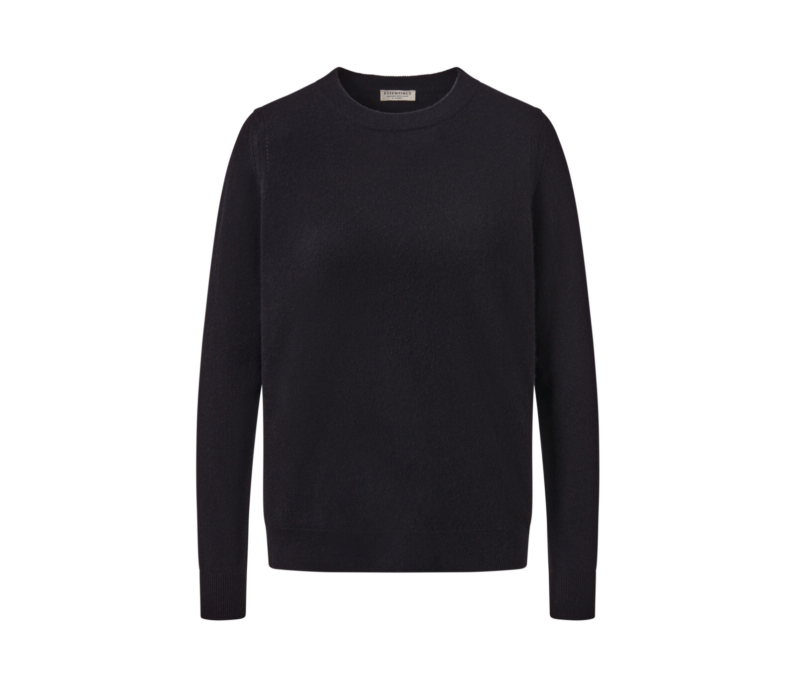 Tchibo - Svetr z jemného úpletu s kašmírem - pro ženy - vel. XL 48/50 - barva: černá