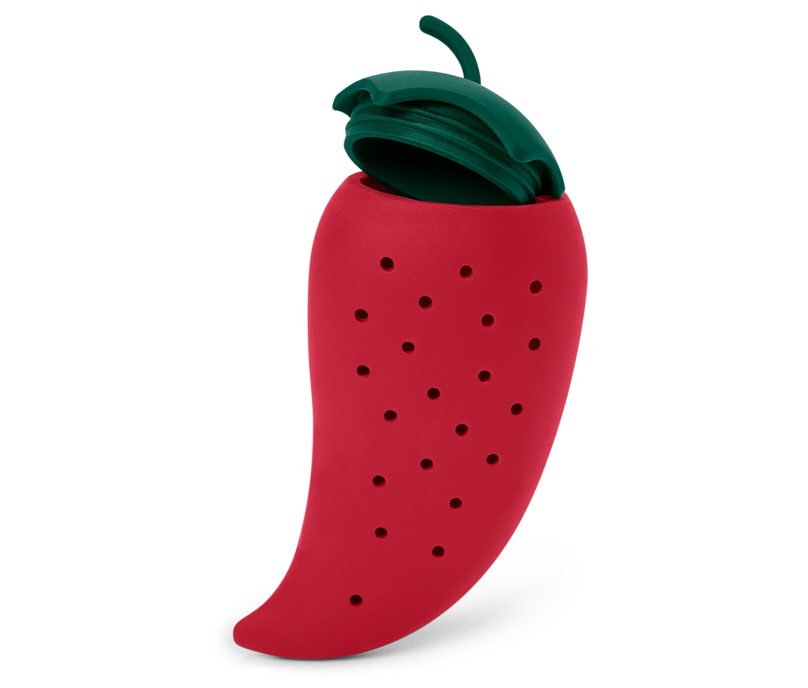 Tchibo - Silikonové sítko na koření - barva: zelená