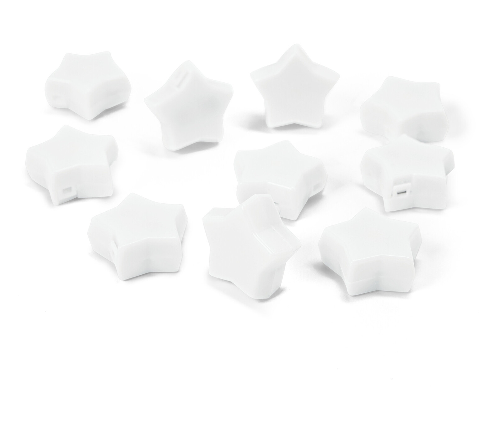 Tchibo - LED hvězdičky - barva: bílá