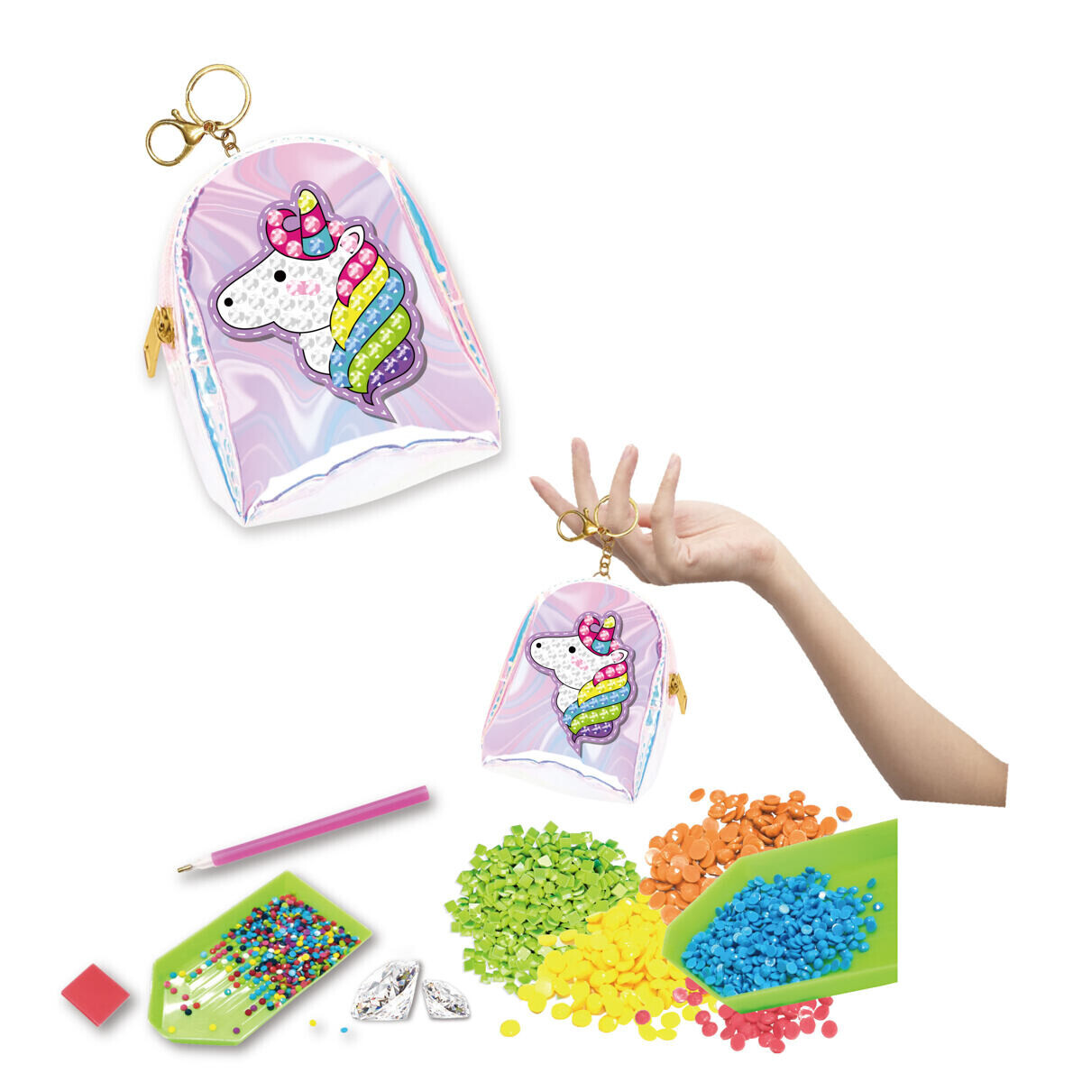 ARTO DIY Přívěsek diamantové tvoření - Jednorožec