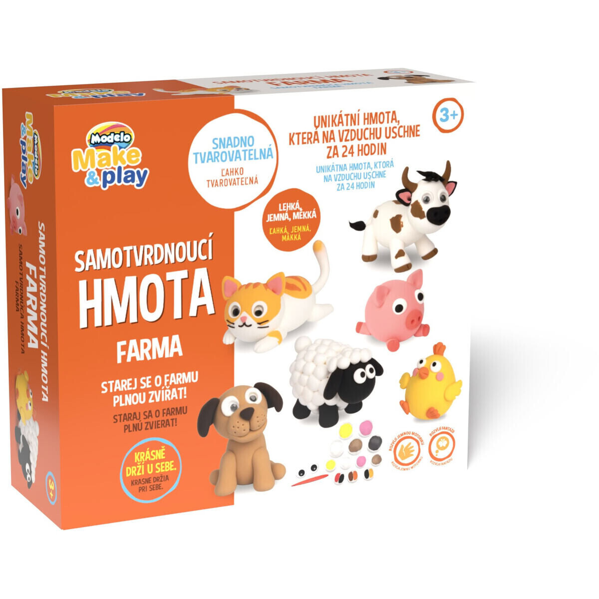 MODELO Samotvrdnoucí hmota -  Farma