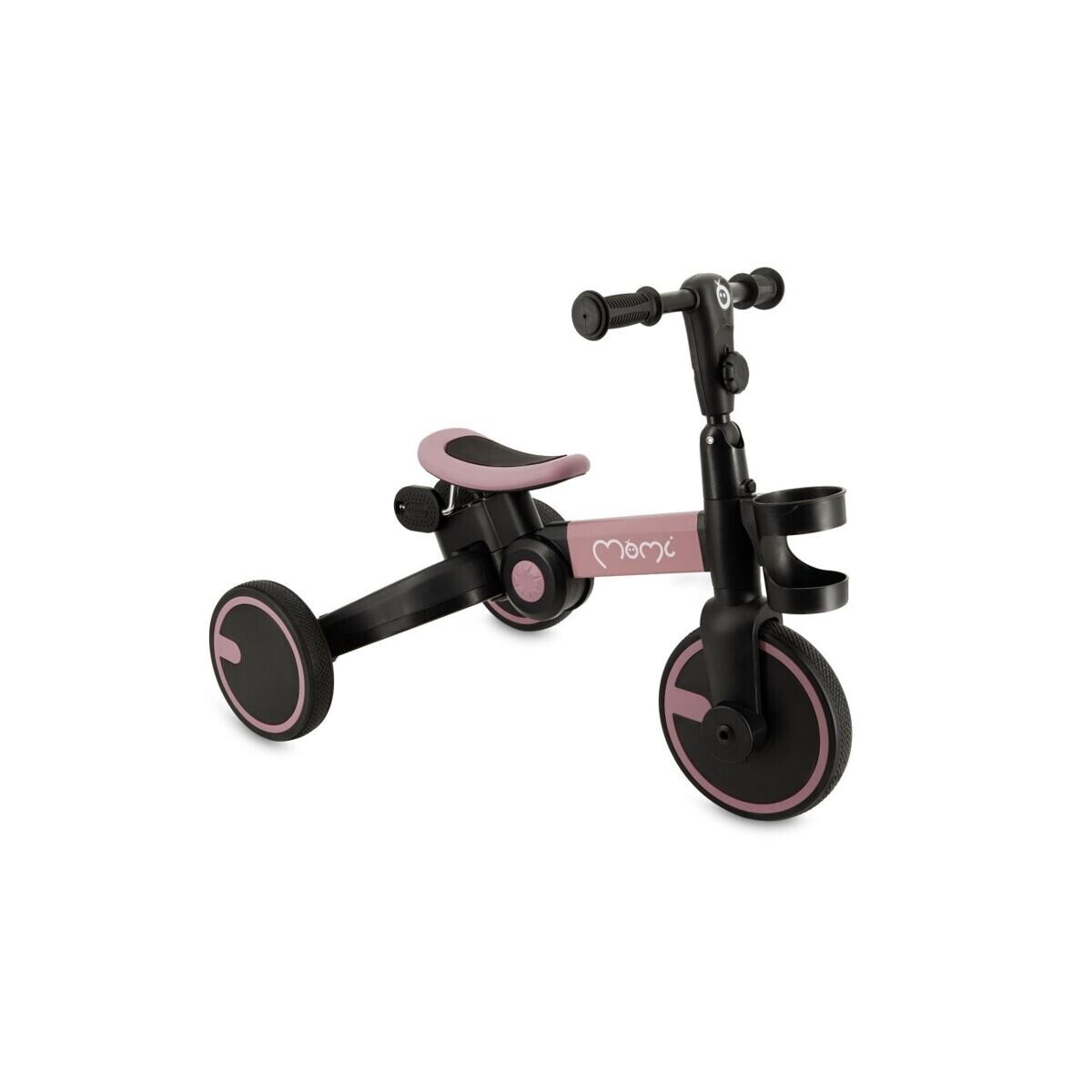 MoMi Odrážedlo FILO 3v1 růžové