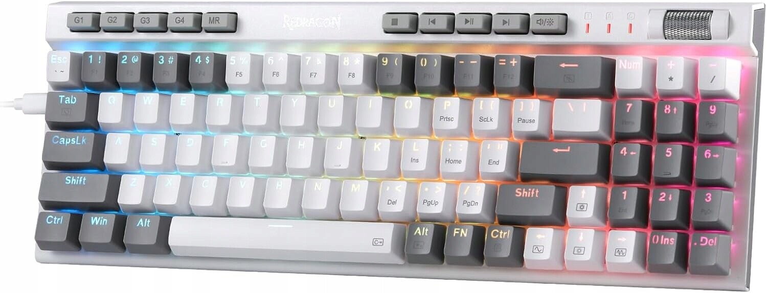 Redragon K655 75% Rgb drátová mechanická