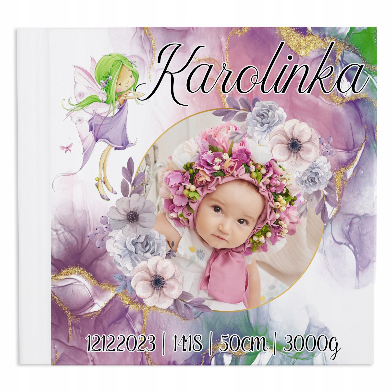 Album Bílé Růžové Stránky Na Dárek Křtiny Roček Narozeniny Vaše Jméno Vz