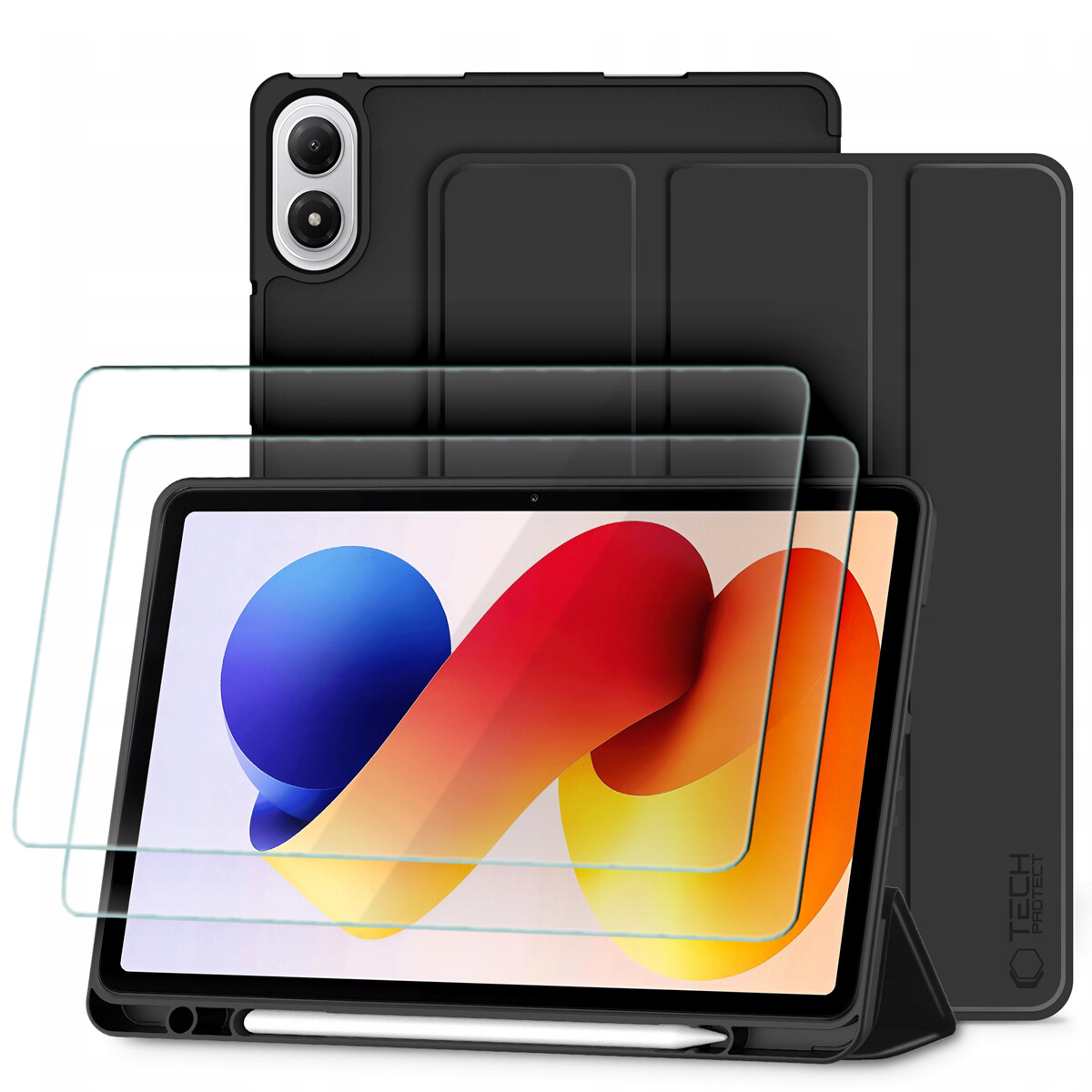 Skládací Pouzdro 2-BALENÍ Sklo Pro Xiaomi Poco Pad M1 Redmi Pad 2 Pro 12.1