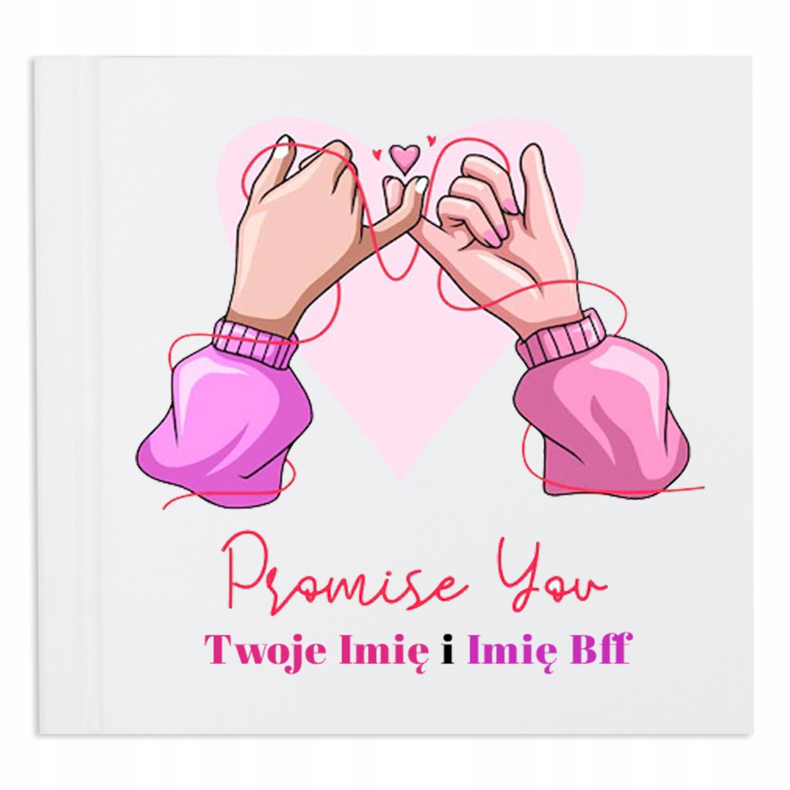 Album na fotografie Dárek Promise You Jméno Vzory