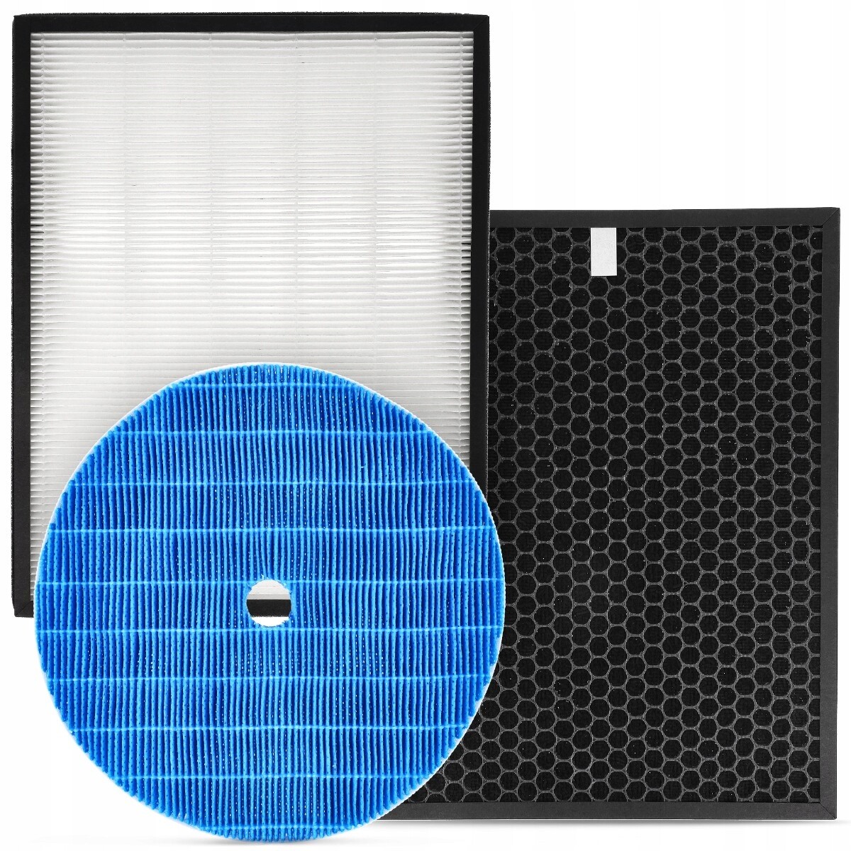 Sada filtrů pro Philips AC3829 Hepa uhlíkový zvlhčovací 3 ks, náhrada