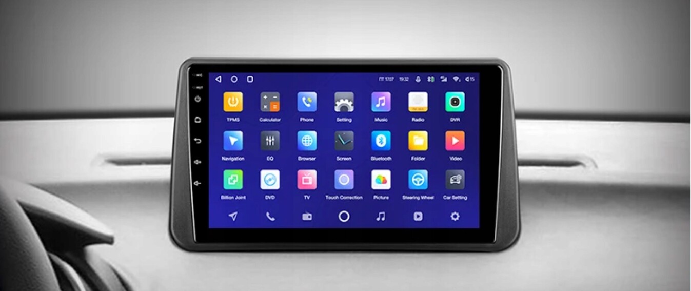 Rádio Android Navigace Qled 2K Carplay Lte 128GB Gps Opel Meriva B 10-14