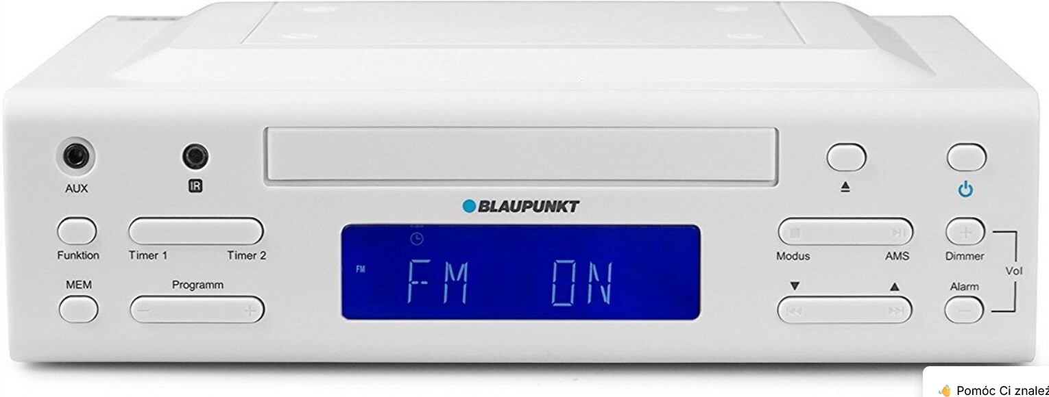 Závěsné kuchyňské rádio Fm Blaupunkt Krc 30WH CD Timer